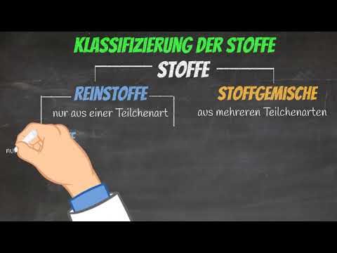 Einteilung der Stoffe | Klassifizierung der Stoffe | Reinstoffe und Stoffgemische