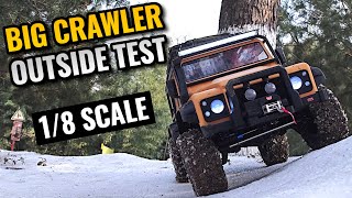 MJX H8H 1/8 Crawler Outside Test