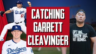 CATCHING LA DODGERS GARRETT CLEAVINGER