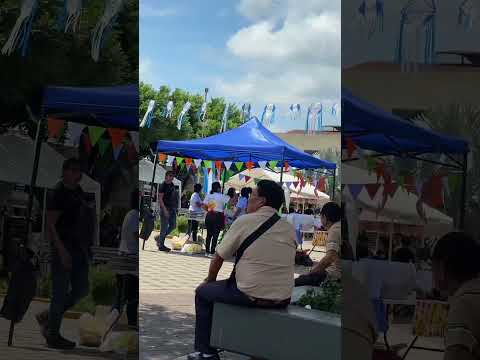 Fuimos a pasar el tiempo en el parque central de Malacatan San Marcos