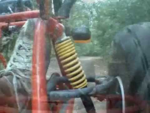 Adly ATK 125 Go-Kart (Buggy) test spin with VholdR