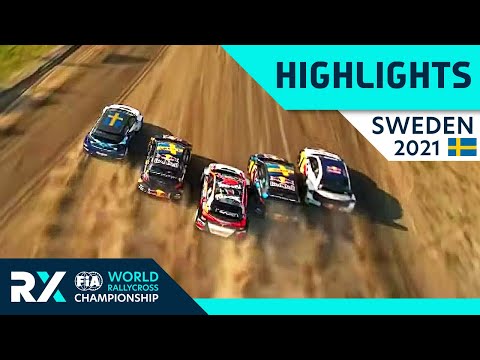 世界ラリークロス 第4戦スウェーデン（ホーリエス）2021年 RXクラスの予選Day1ハイライト動画