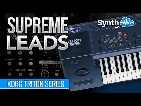 SSX112 - Supreme Leads - Korg Triton Extreme VST ( 42 presets ) - Video Preview 1