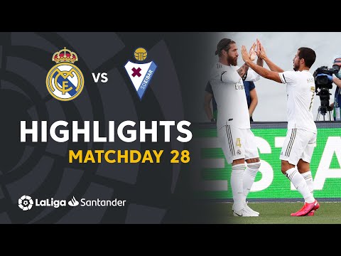 Highlights Real Madrid vs SD Eibar (3-1)