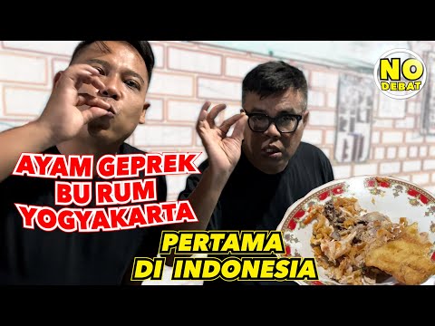 KULIDEL AYAM GEPREK BU RUM YOGYAKARTA - PERTAMA DI INDONESIA