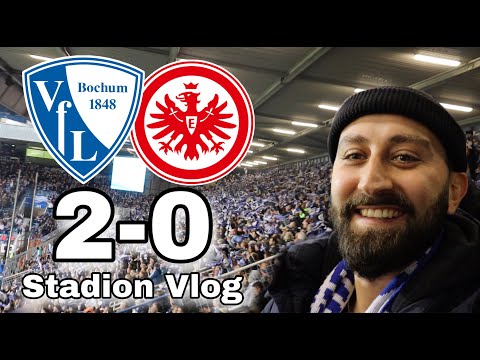VfL Bochum vs Eintracht Frankfurt Stadion Vlog | Wahnsinns Stimmung im Ruhrstadion