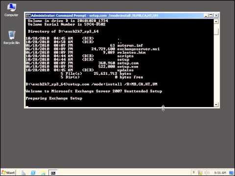 comment installer exchange 2013