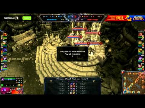 ReC Season 2 Playoff - League of Legends - Grand Final - myRevenge vs Forsakens - match #2