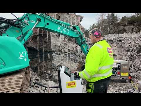 Wiresaging av fjell – Kristiansand Bygg AS