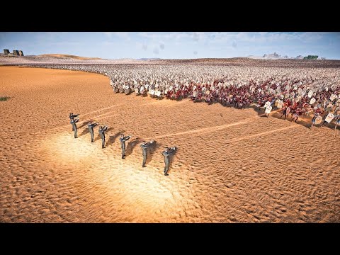 7 SUPER JOHN WICK VS 2,000,000 SPEARMAN - Ultimate Epic Battle Simulator 2 | UEBS 2