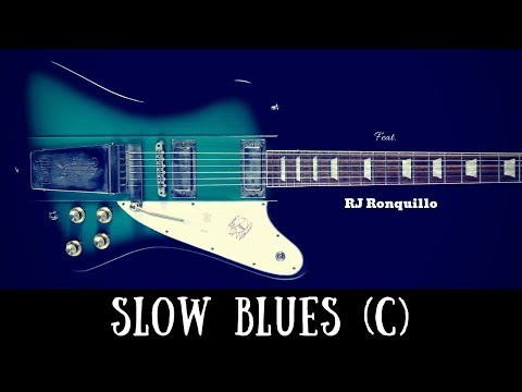 Super Slow Blues Jam | Sexy Guitar Backing Track (C)