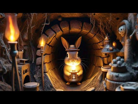 Burrowed Secrets: The Great Carrot Escape