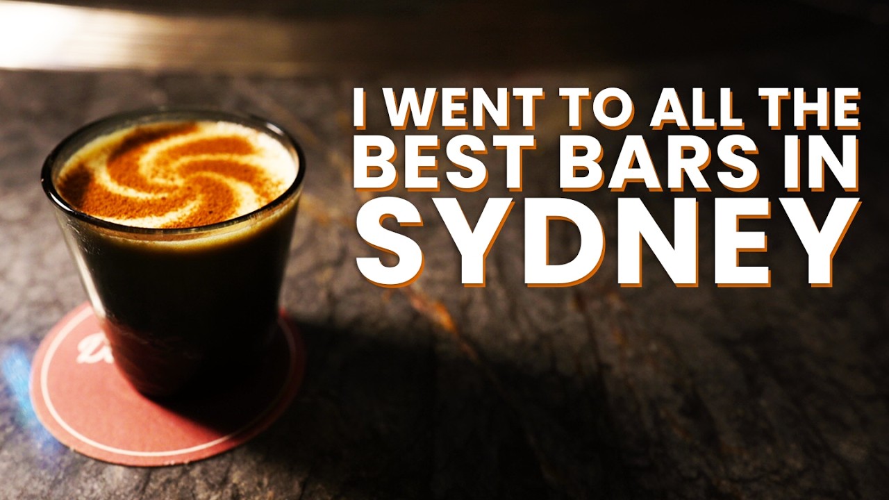 I Went To All The Best Bars In Sydney