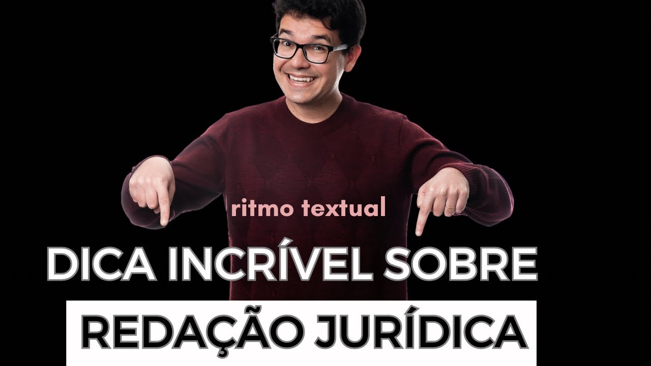 MELHOR dica sobre REDAÇÃO JURÍDICA!