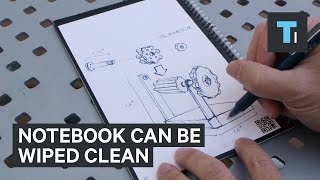 This notebook can be wiped clean and digitally scanned