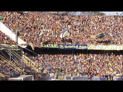 "ROSARIO CENTRAL FESTEJOS AL TERMINAR EL CLASICO 19 10 14" Barra: Los Guerreros • Club: Rosario Central