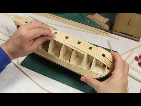 HULL-19- How to line the hull 4. HMS BEAGLE