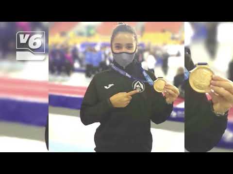 Noemí Romero, campeona de España de trampolín
