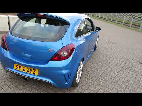 2012 VAUXHALL CORSA VXR