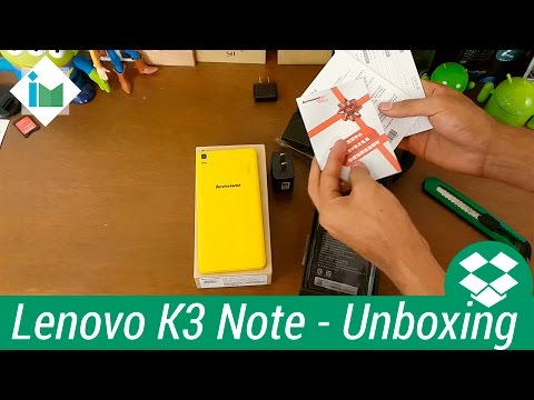 Lenovo K3 Note – Unboxing en español