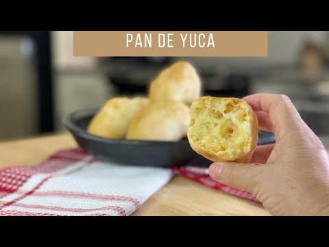 PAN DE YUCA RÁPIDO Y SÚPER FÁCIL