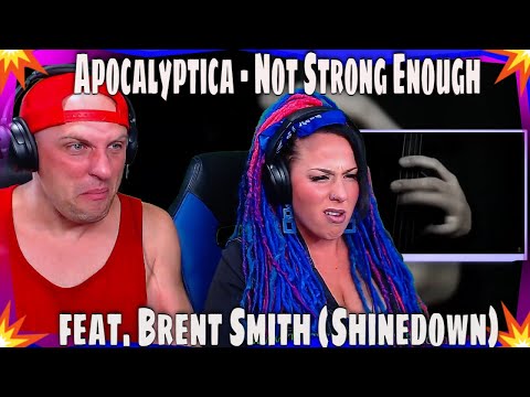 Apocalyptica feat. Brent Smith (Shinedown) - Not Strong Enough THE WOLF HUNTERZ REACTIONS