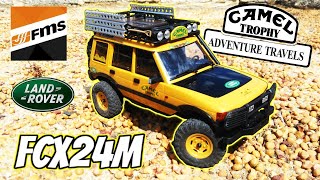 Off-Road Adventures with the 1/24 FMS LANDROVER DISCOVERY | Camel Trophy Edition!