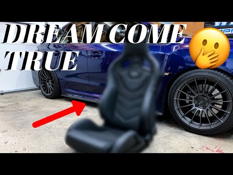 STI Dream Come True - Recaro Sportster GT Seats
