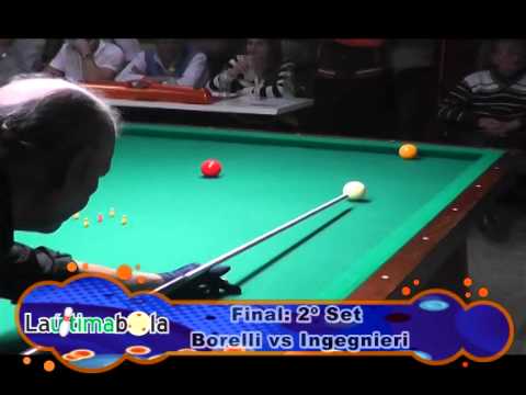 Casin / 5 Quillas - Billar: 2º Circuito CAB 2014 - Final Borelli vs Ingegnieri (2)