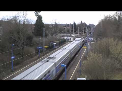 Trafic ferroviaire du 14 janvier 2015 [HD]