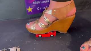 Crushing toy cars!
