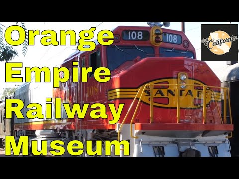 Orange Empire Railway Museum in Perris, California