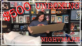 $500 NINTENDO DISPLAY - UNBOXING NIGHTMARE