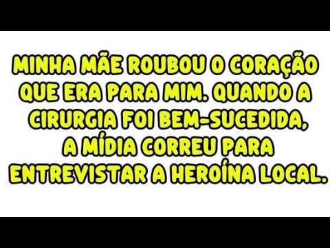 My mother stole the heart that was meant for me.