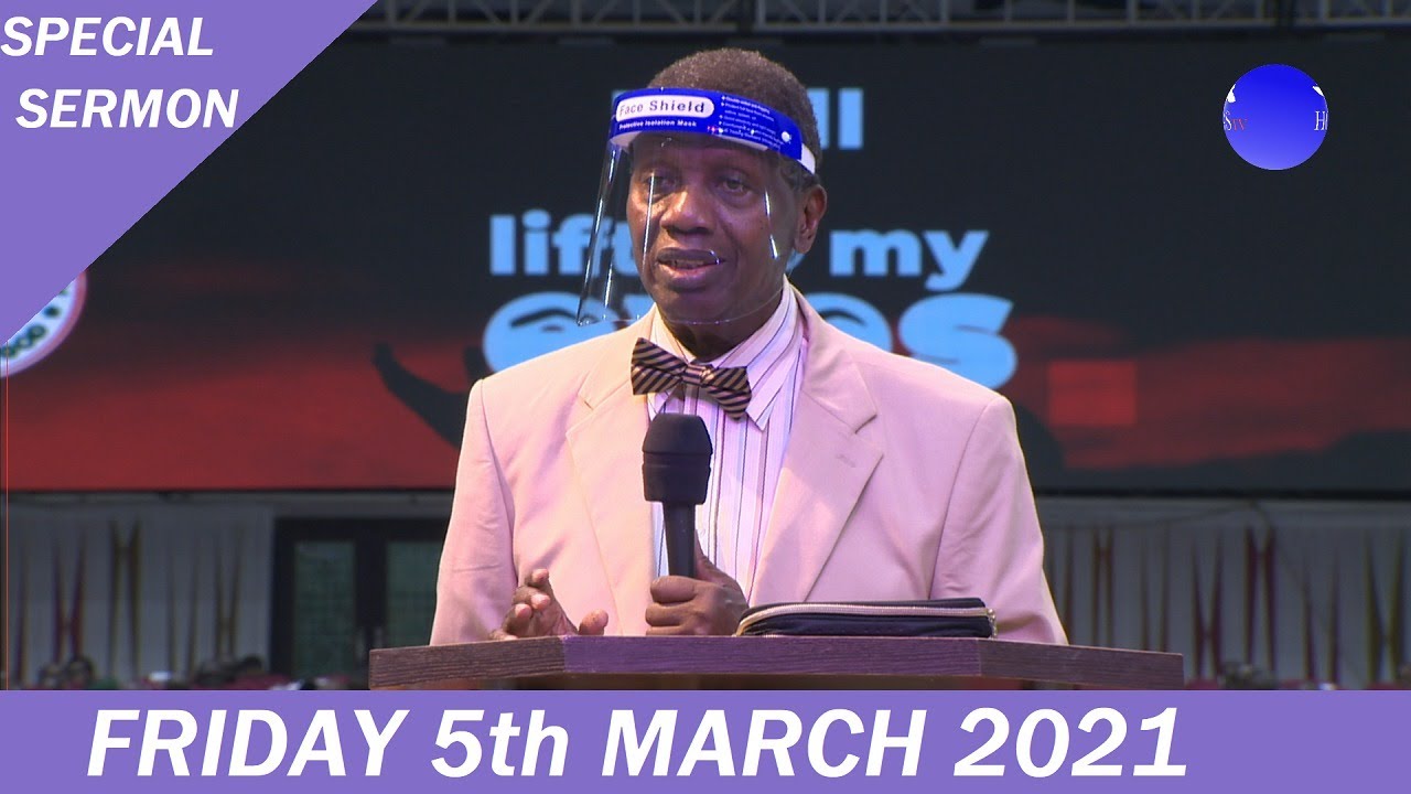 RCCG Holy Ghost Service March 2021 with Pastor E.A Adeboye RCCG Holy Ghost Service March 2021 with Pastor E.A Adeboye