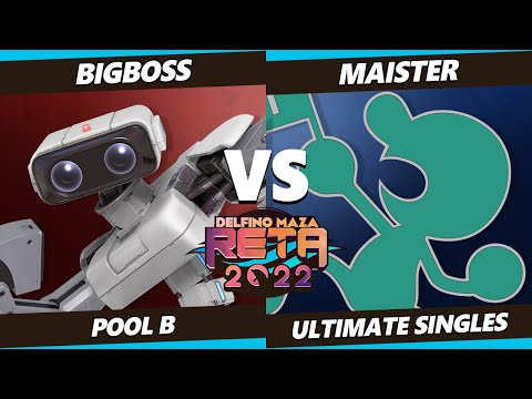 RETA 2022 - Maister (Game & Watch) Vs. BigBoss (ROB) SSBU Ultimate Tournament