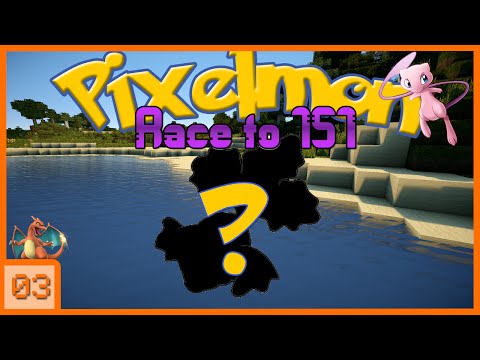 Surprise Shiny! - Minecraft Pixelmon 3.1.4: Race to 151 - Episode 3