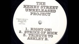 Henry Street Unreleased Project - Right On!