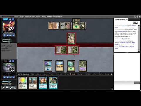 Premodern Test - Turbo Hunting Grounds vs The Rock