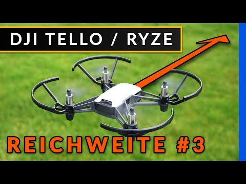 DJI Tello (Ryze) - Range - Drone Review [German]