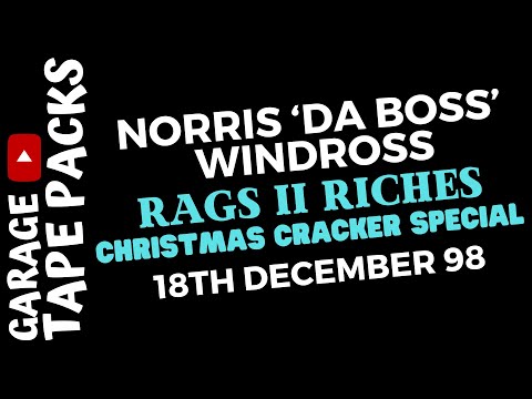 Norris Da Boss Windross | Rags II Riches - Club Liberty | Christmas Cracker Special | 18th Dec 1998