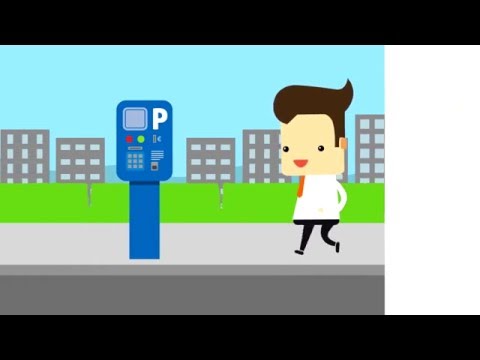 Telpark Personal parking meter video