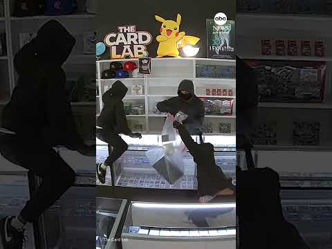 Thieves stole $15,000 worth of Pokémon cards in 39 seconds, police say