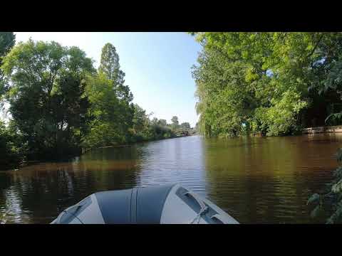 varen over het riviertje de Alblas /deel 2