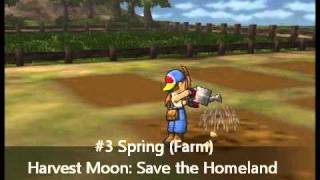 MistressZelda's List of Amazing VGM! #3 Spring (Farm) (Harvest Moon: Save the Homeland)