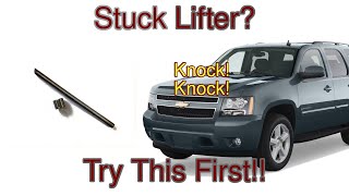 Lifter Release Trick Collapsed Lifter AFM DOD GM Chevrolet Lifter Noise, Engine Knock Sound
