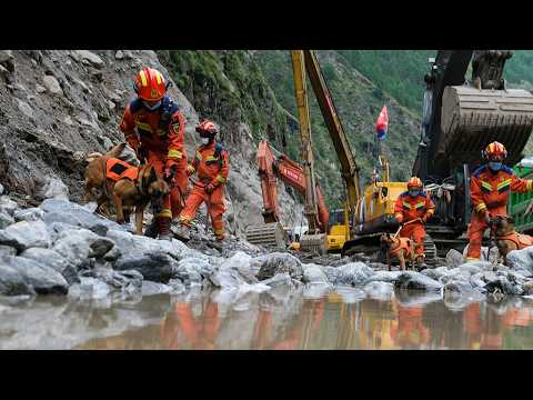 Live: Ongoing rescue operations after mudslide hits China-Nepal border