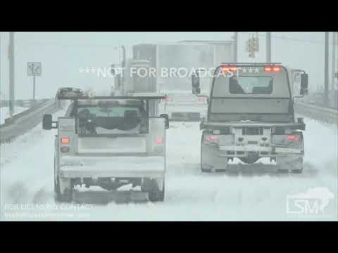 01/28/2019 Grand Rapids, Michigan Winter Storm/Dozens of stuck cars/Semi Sliding