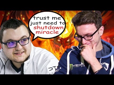 Miracle- Cr1t- VS MinD_ContRoL Afoninje and - YawaR * - Shut Down Miracle Dota 2 7.07c