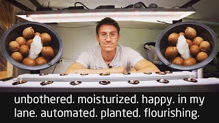 Automating And Planting The Hydroponics Shelf